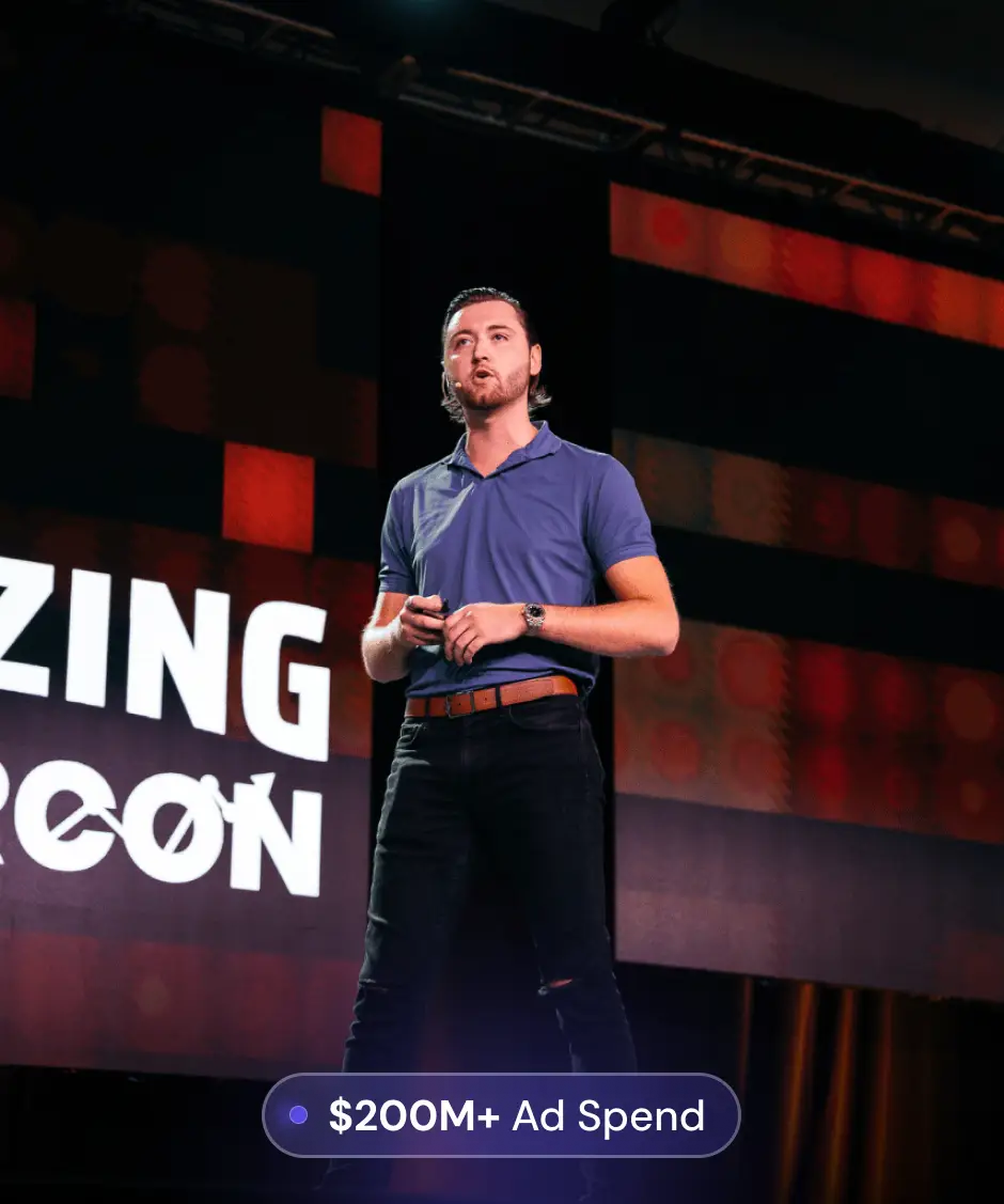 Chase Chappell speaking on stage